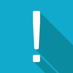 Vector exclamation mark icon. Eps10