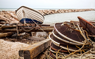 vecchie nasse © Giuseppe Blasioli