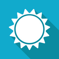 Vector sun icon. Eps10