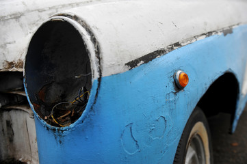 Junk car detail