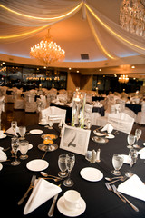 Beautiful wedding ballroom 