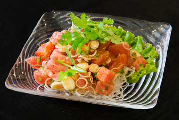 salmon thai salad