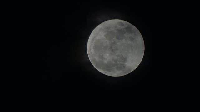 Moon in the night sky