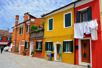 Fototapeta na wymiar Venedig - Burano
