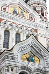 Obraz premium Alexander Nevsky Cathedral in Tallinn, Estonia