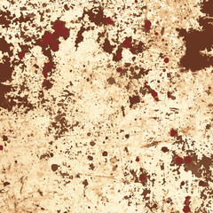 Damaged Painted Metal