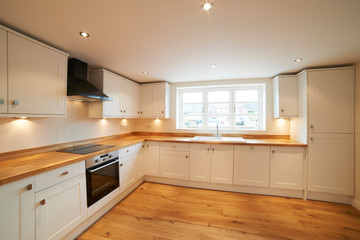 Beautiful Fitted Kitchen In Modern House