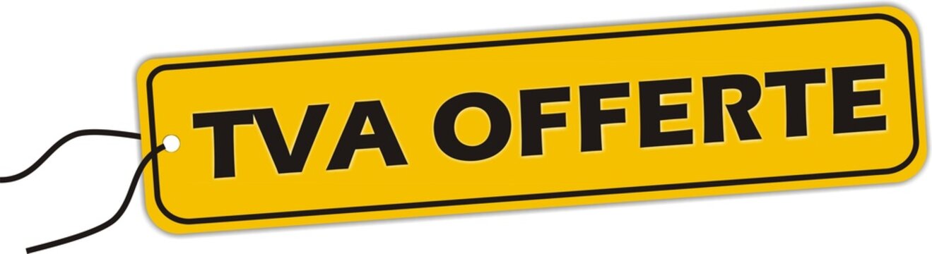 bouton TVA offerte