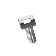 Key isolated on white background.