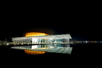 Modern designed Bahrain National Theatre with 1001 seats