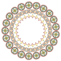 Round pattern
