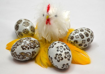 Wielkanoc - Jajka - Kurczak - Kura © Senatorek