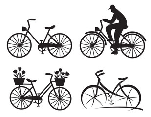City bike icons