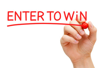 Enter to Win Red Marker