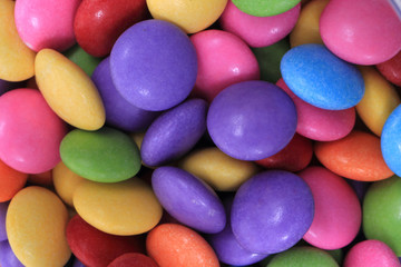 sweet color candies background