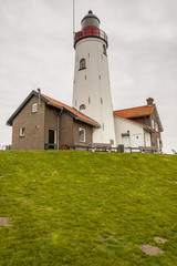 Fototapeta na wymiar Lighthouse in Urk town - Netherlands.