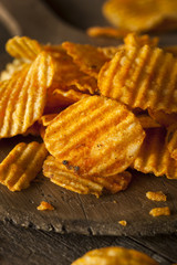 Hot Barbeque Potato Chips