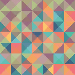 Abstract vector triangular pattern background
