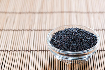 Portion of black Sesame