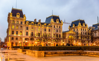 Naklejka premium The palace of the Prefecture of Police of Paris - France