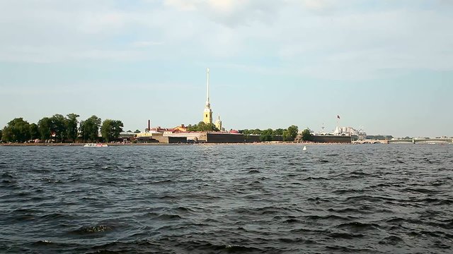Petropavlovskaya fortress,  St. Petersburg.