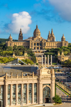 View of the center Barcelona