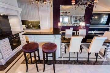 Luxury glamour interior