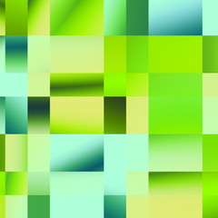Plaid Green Pattern. Abstract Geometric Background.