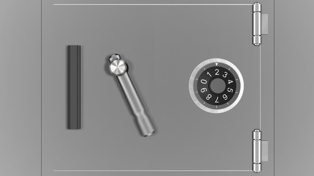 Steel Safe Transition Animation