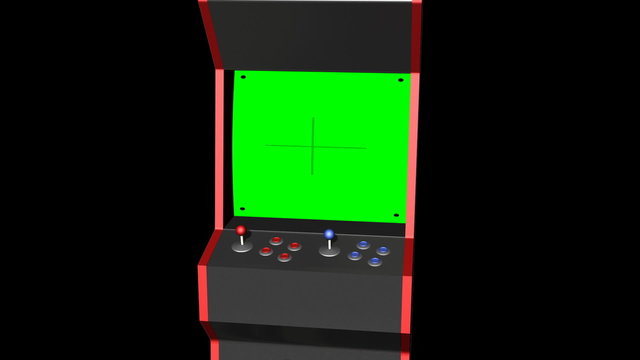 Arcade Machine Place Inner Screen
