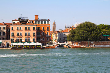 Venice seen from ship