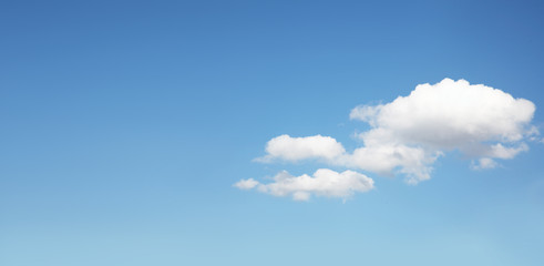 Wolken am Himmel Panorama