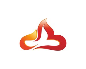 cloud fire logo