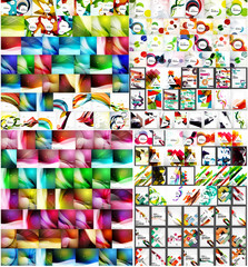 Universal huge mega set of abstract backgrounds