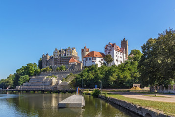 Fototapeta na wymiar castle in Bernburg, Germany
