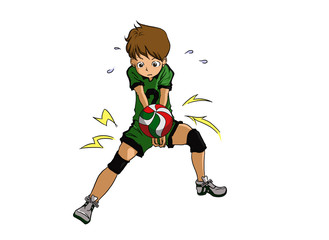 バレーボール選手　リベロ