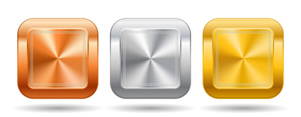 Металлические кнопки