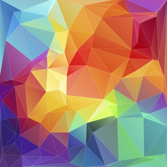 Obraz premium Polygon Hintergrund