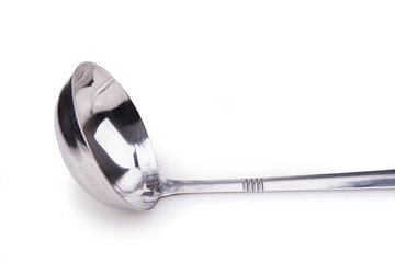 ladle on a white background