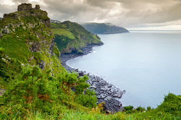 Küste in Cornwall, England