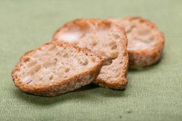 Fototapeta na wymiar bread slices