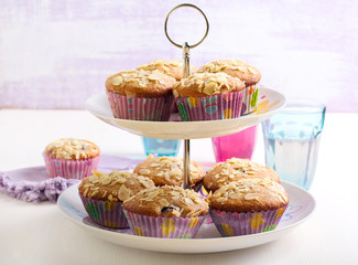 Low fat wholemeal muffins