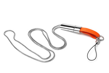 Neck strap lanyard for cell phone