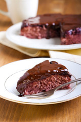 Berry sponge cake