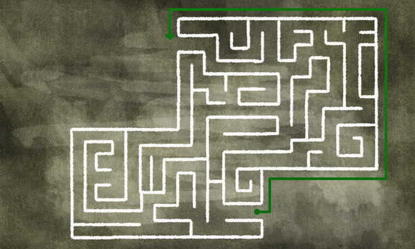 Labyrinth pattern