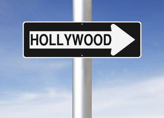 Obraz premium This Way to Hollywood