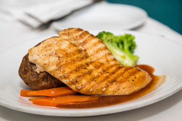 Baked Chicken and Potato