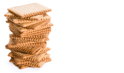 Butter Biscuits over white