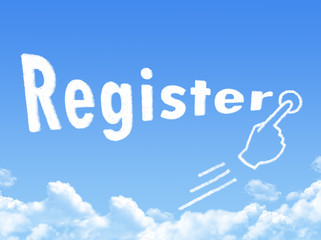 Register message cloud shape