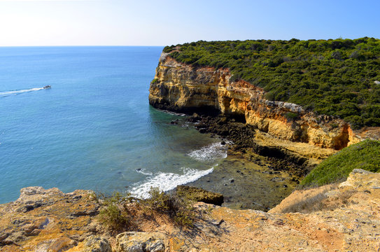 The Cliffs at Senhora Da Rocha in Portugal